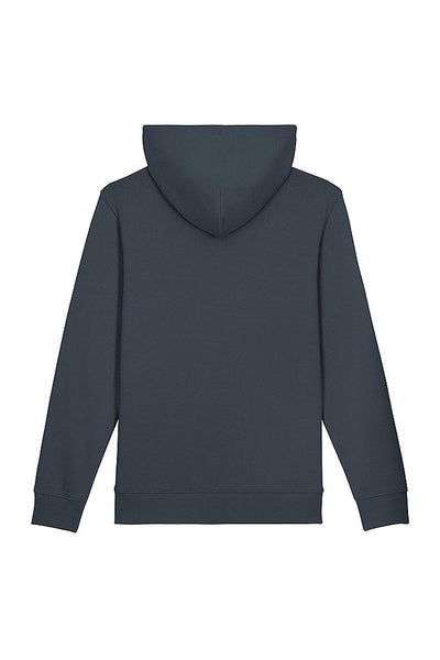Dark grey Two Hands Graphic Hoodie, Heavyweight, from organic cotton blend, Unisex, for Women & for Men