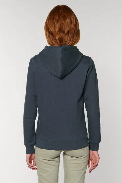 Dark grey Two Hands Graphic Hoodie, Heavyweight, from organic cotton blend, Unisex, for Women & for Men