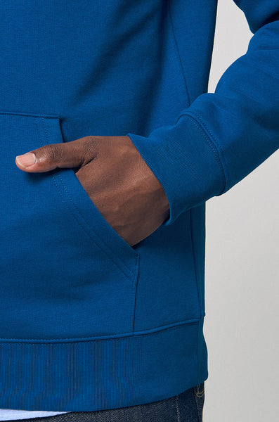 Blue Cool Graphic Hoodie, Heavyweight, from organic cotton blend, Unisex, for Women & for Men