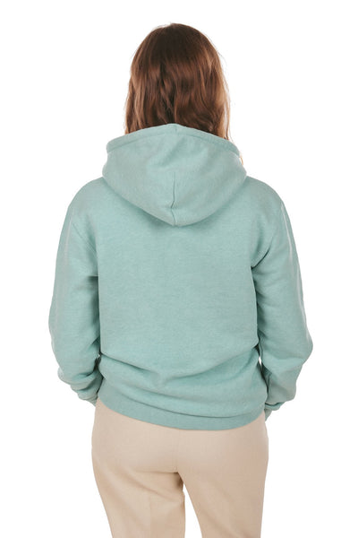 Mint green Your World Graphic Hoodie, Heavyweight, from organic cotton blend, Unisex, for Women & for Men