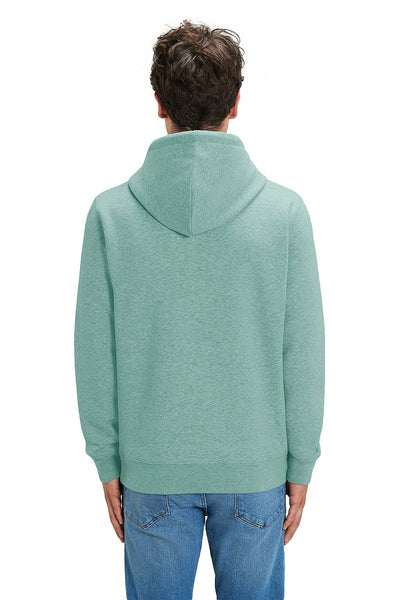 Mint green Your World Graphic Hoodie, Heavyweight, from organic cotton blend, Unisex, for Women & for Men