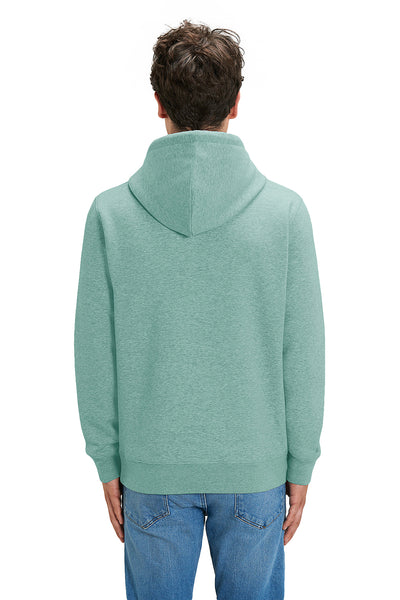 Mint green Your World Graphic Hoodie, Heavyweight, from organic cotton blend, Unisex, for Women & for Men