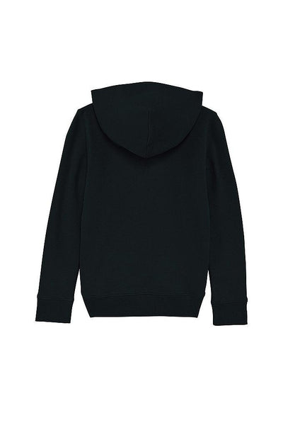 Black Kids Cool Pineapple Hoodie, Medium-weight, from organic cotton blend, for girls & for boys