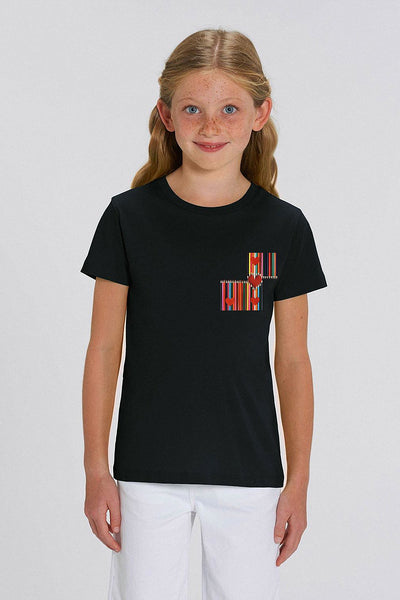 Black Kids Love More Graphic T-Shirt, 100% organic cotton, for girls & for boys