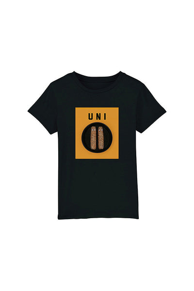 Black Boys Unicorn Graphic T-Shirt, 100% organic cotton