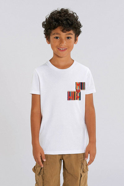 White Kids Love More Graphic T-Shirt, 100% organic cotton, for girls & for boys