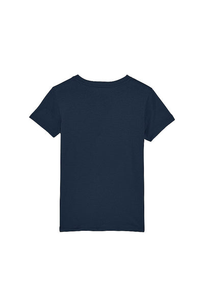 Navy Kids Cool Pineapple Crew Neck T-Shirt, 100% organic cotton, for girls & for boys
