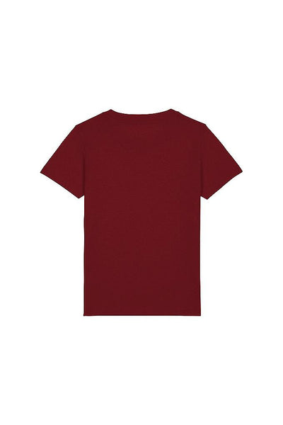 Burgundy Kids Love More Graphic T-Shirt, 100% organic cotton, for girls & for boys