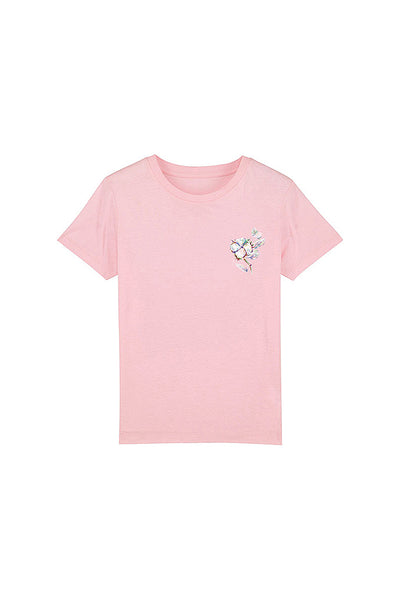 Cotton Pink Kids Organic Cotton Graphic T-Shirt, 100% organic cotton, for girls & for boys