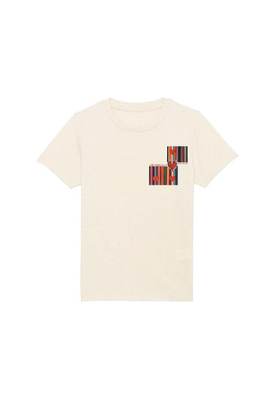 Beige Kids Love More Graphic T-Shirt, 100% organic cotton, for girls & for boys