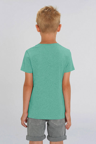 Mint green Kids Organic Cotton Graphic T-Shirt, 100% organic cotton, for girls & for boys