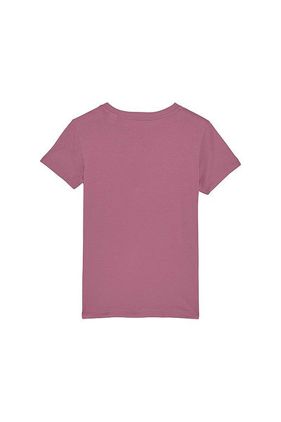 Purple Kids Cool Pineapple Crew Neck T-Shirt, 100% organic cotton, for girls & for boys