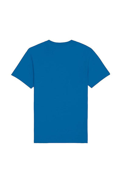 Royal Blue BHappy Logo Basic T-Shirt, 100% organic cotton, Unisex, for Women & for Men 