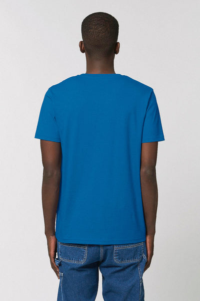 Royal Blue BHappy Logo Basic T-Shirt, 100% organic cotton, Unisex, for Women & for Men