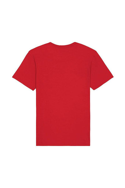 Red BHappy Logo Basic T-Shirt, 100% organic cotton, Unisex, for Women & for Men