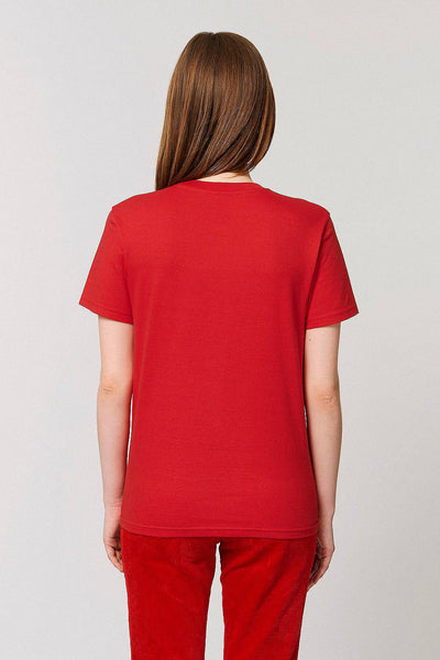 Red BHappy Logo Basic T-Shirt, 100% organic cotton, Unisex, for Women & for Men