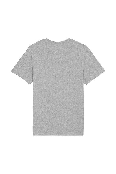 Grey BHappy Logo Basic T-Shirt, 100% organic cotton, Unisex, for Women & for Men