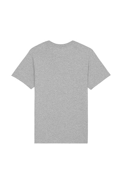 Grey BHappy Logo Basic T-Shirt, 100% organic cotton, Unisex, for Women & for Men