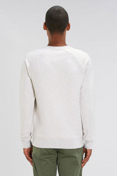 Grey Men Celebrate Graphic Sweatshirt, Medium-weight, from organic cotton blend