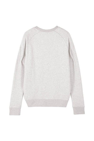 Grey Women Celebrate Graphic Sweatshirt, Medium-weight, from organic cotton blend