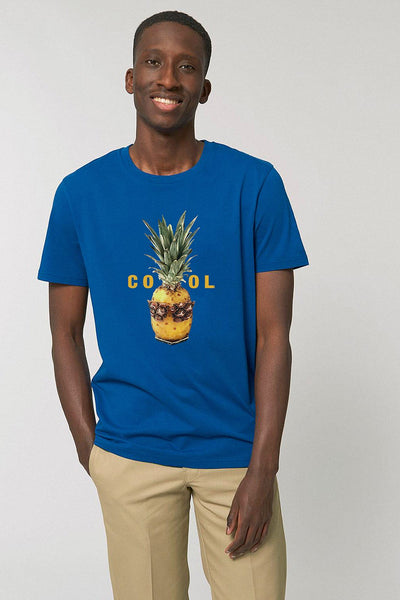 Blue Cool Graphic T-Shirt, 100% organic cotton, Unisex, for Women & for Men 