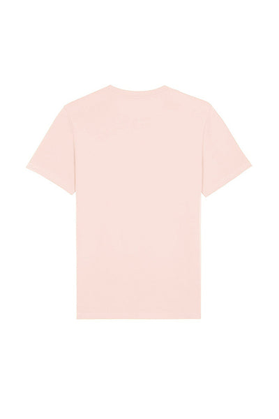 Light Pink Women Donut Flowers Graphic T-Shirt, 100% organic cotton