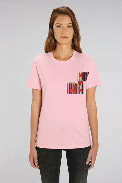 Cotton Pink Love More Graphic T-Shirt, 100% organic cotton