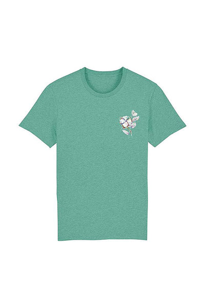Mint green Organic Cotton Graphic T-Shirt, 100% organic cotton, Unisex, for Women & for Men 