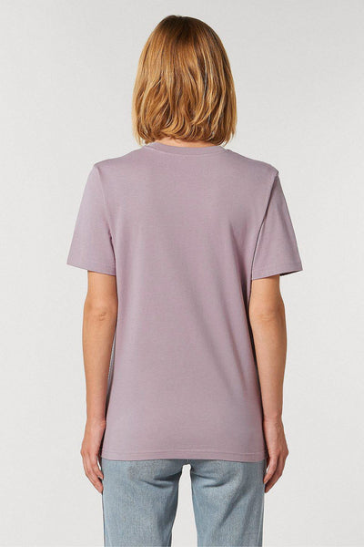 Lilac purple Chocolate Love Graphic T-Shirt, 100% organic cotton, Unisex, for Women & for Men 