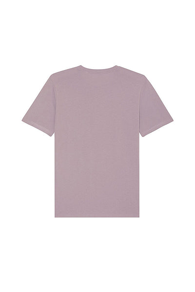Lilac purple Chocolate Love Crew Neck T-Shirt, 100% organic cotton, Unisex, for Women & for Men 