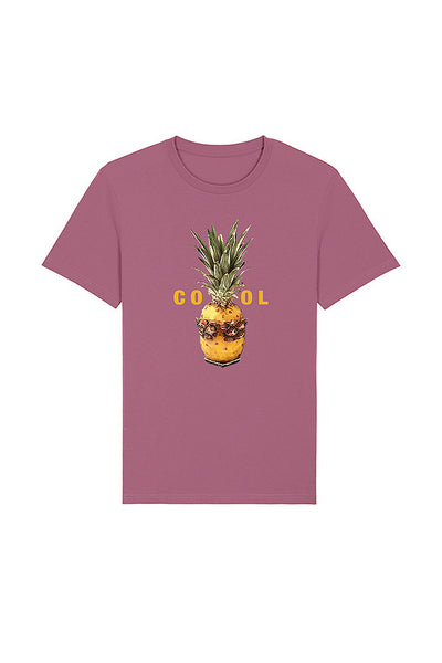 Purple Cool Graphic T-Shirt, 100% organic cotton, Unisex, for Women & for Men 