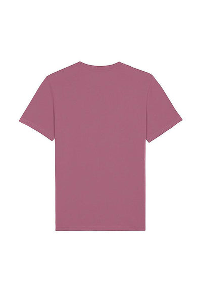 Purple Cool Pineapple Crew Neck T-Shirt, 100% organic cotton, Unisex, for Women & for Men 