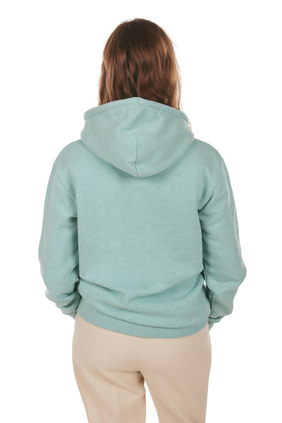 Mint green Your World Graphic Hoodie, Heavyweight, from organic cotton blend, Unisex, for Women & for Men 