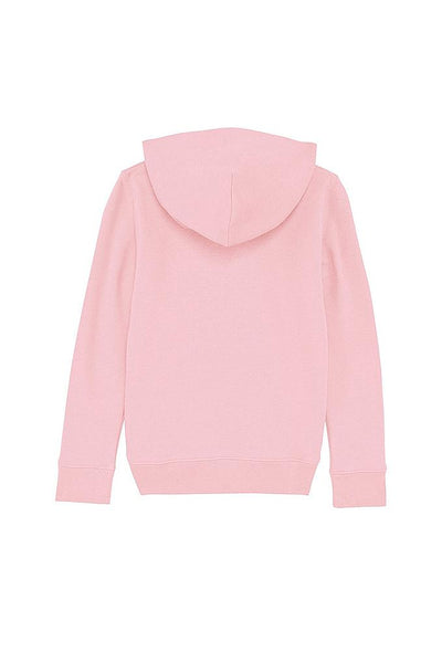 Cotton Pink Kids Love Heart Graphic Hoodie, Medium-weight, from organic cotton blend, for girls & for boys 