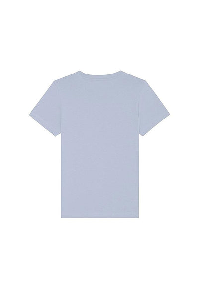 Light blue Kids Cool Graphic T-Shirt, 100% organic cotton, for girls & for boys 