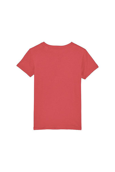 Red Kids Organic Cotton Graphic T-Shirt, 100% organic cotton, for girls & for boys 