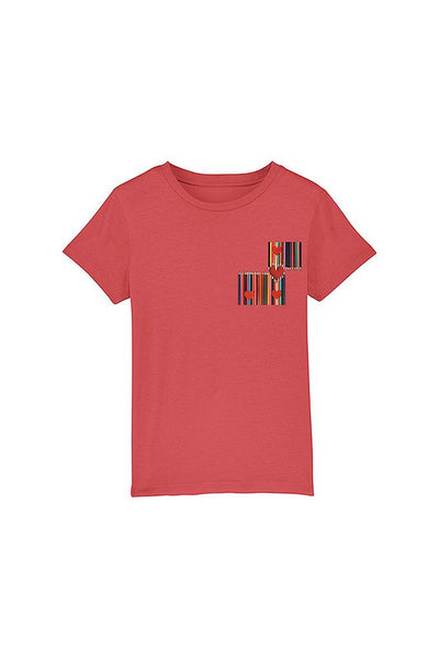Red Kids Love More Graphic T-Shirt, 100% organic cotton, for girls & for boys 