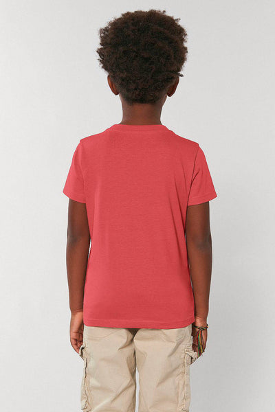 Red Kids Love More Graphic T-Shirt, 100% organic cotton, for girls & for boys 