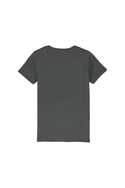 Dark grey Boys Unicorn Graphic T-Shirt, 100% organic cotton