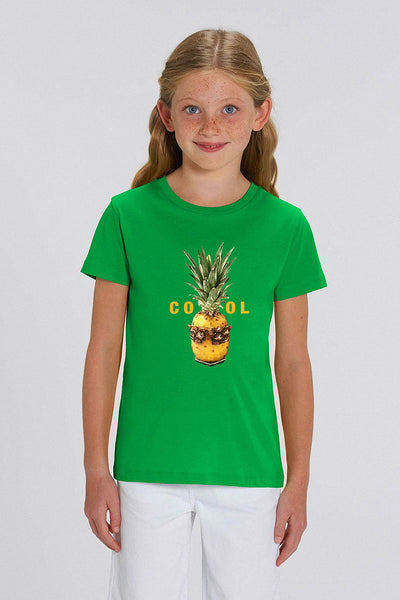 Green Kids Cool Graphic T-Shirt, 100% organic cotton, for girls & for boys 