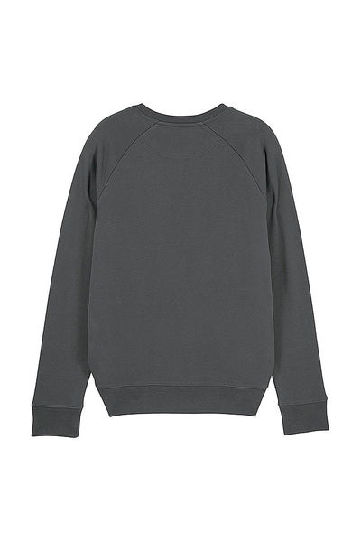 Dark grey Men Organic Cotton Sweatshirt, Medium-weight, from organic cotton blend