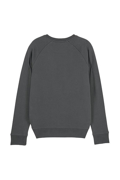 Dark grey Men Unicorn Sweatshirt, Medium-weight, from organic cotton blend